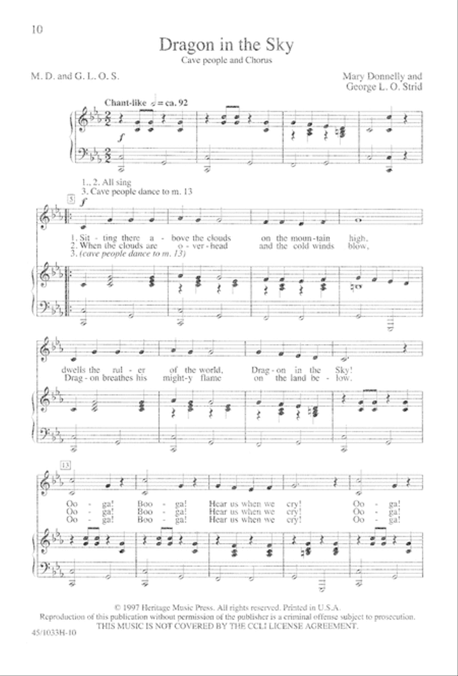 Watts It All About? The Whole Shocking Story Unison Choir scores gallery preview page 11