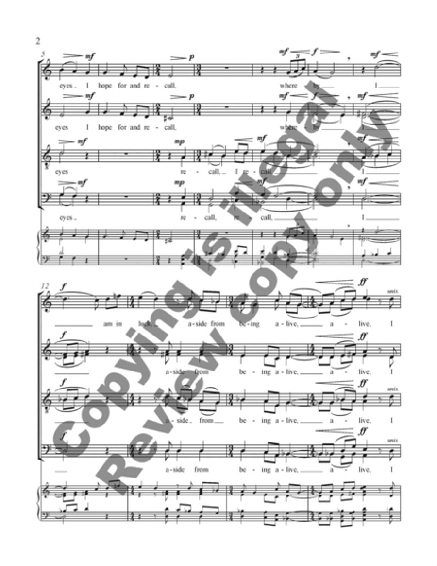 In love with the beautiful eyes Divisi scores gallery preview page 10