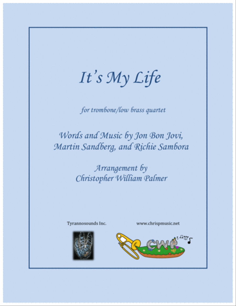 It's My Life Brass Ensemble scores gallery preview page 1