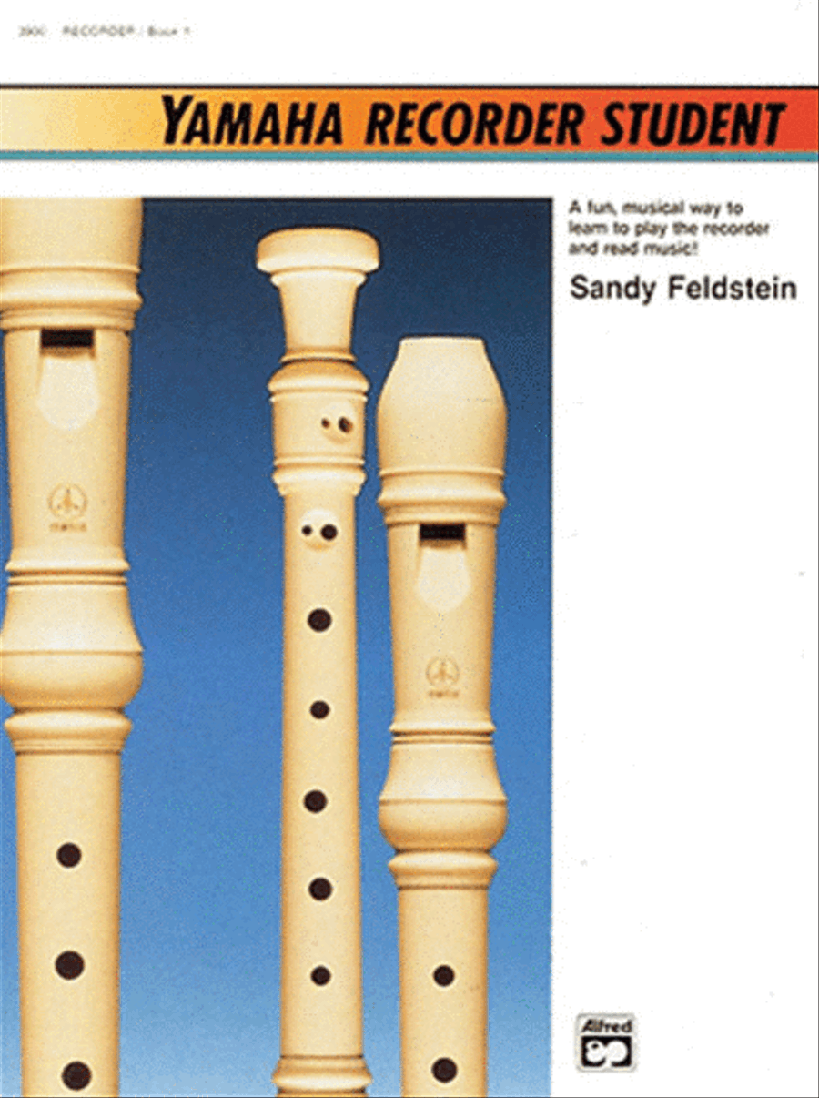 Yamaha Recorder Student Recorder scores gallery preview page 1