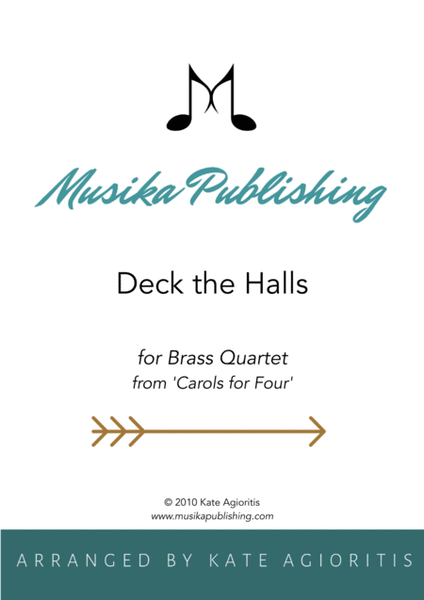 Deck the Halls - Brass Quartet image number null