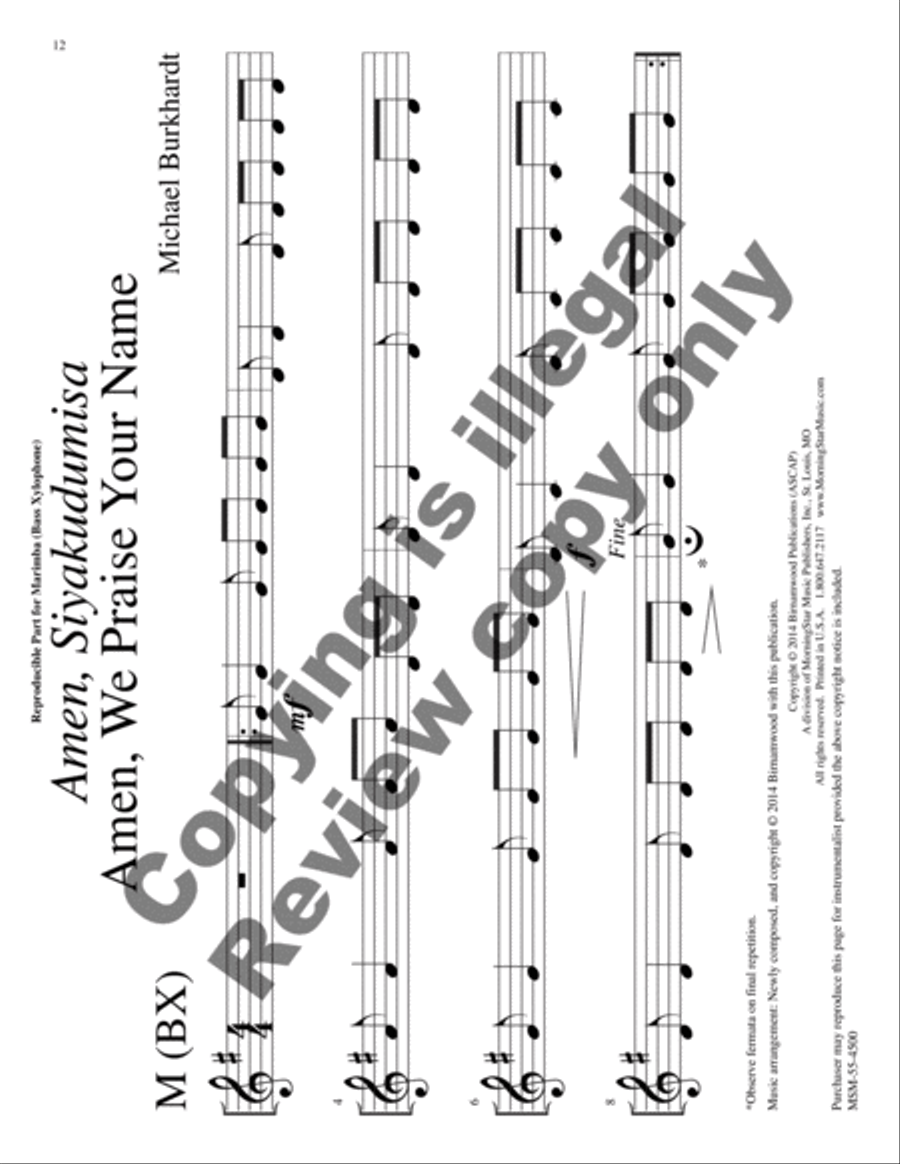 Global Music SA scores gallery preview page 8