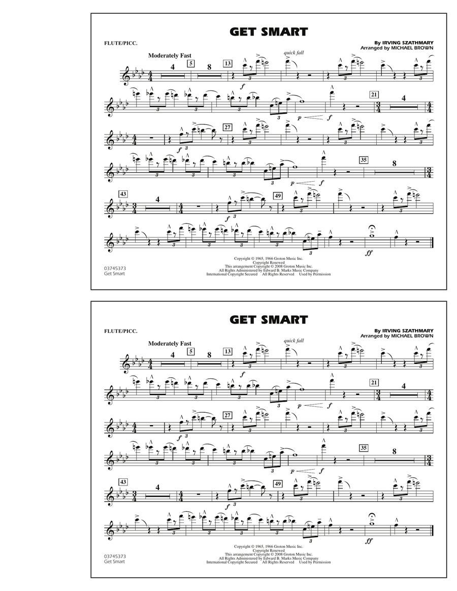 Get Smart - Flute/Piccolo