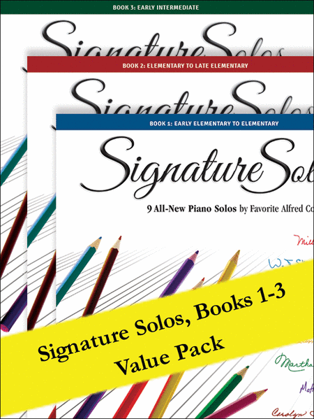 Signature Solos 1-3 (Value Pack)