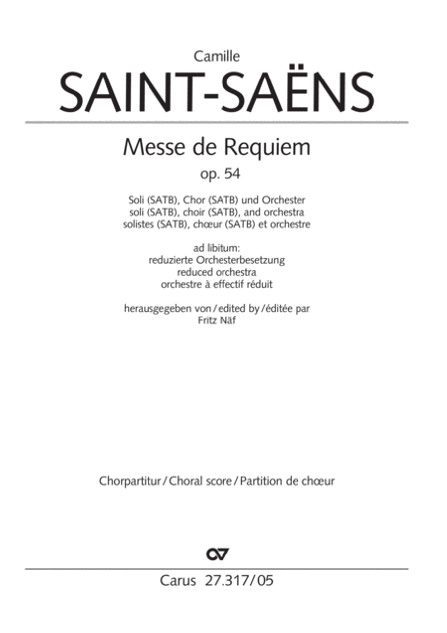 Messe de Requiem 4-Part scores gallery preview page 2