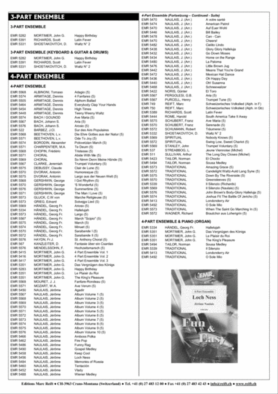 St. Louis Blues Concert Band scores gallery preview page 9