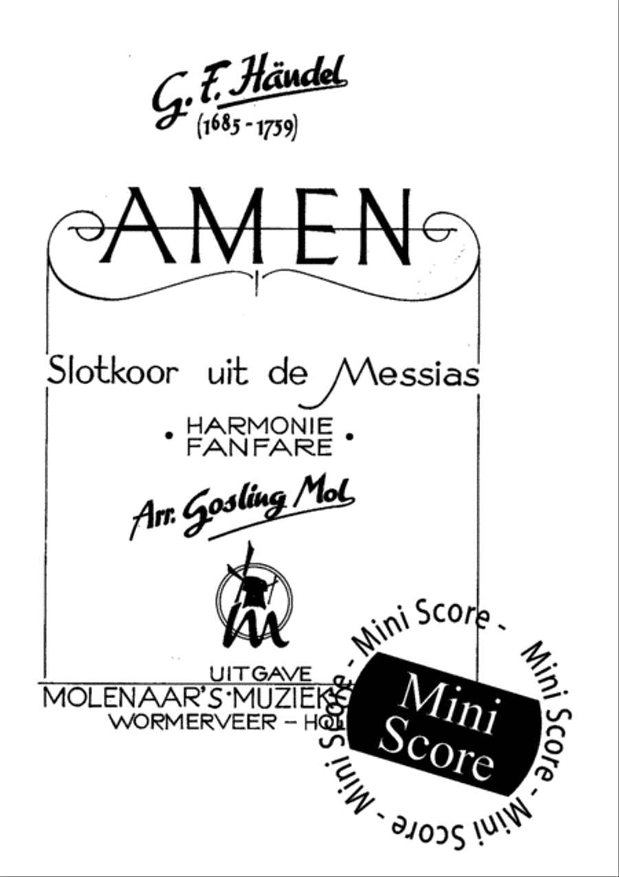 Amen Amen Concert Band scores gallery preview page 3