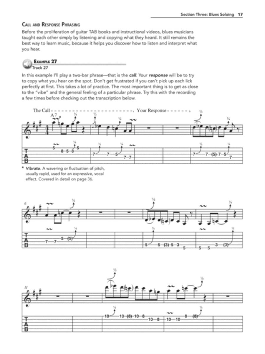 Ultimate Beginner Blues Guitar Basics Electric Guitar scores gallery preview page 4