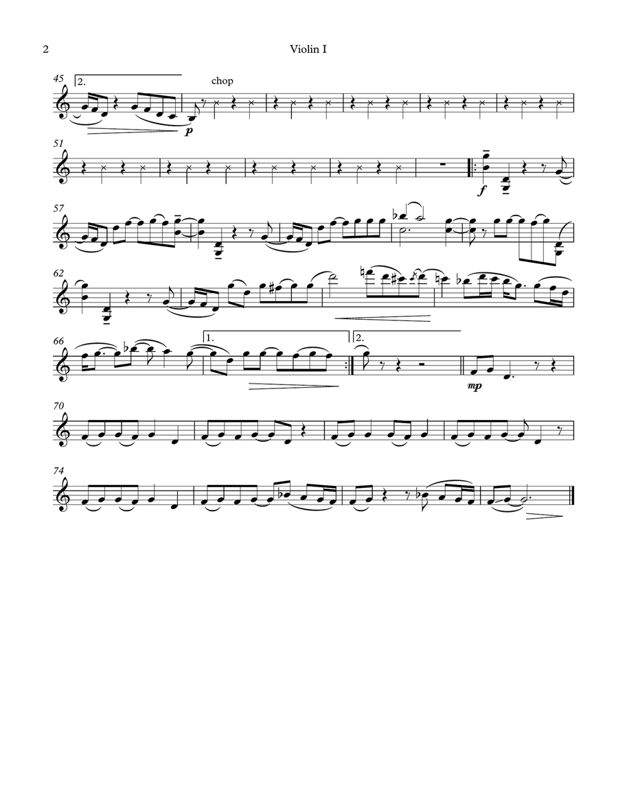 Mercy String Quartet scores gallery preview page 2