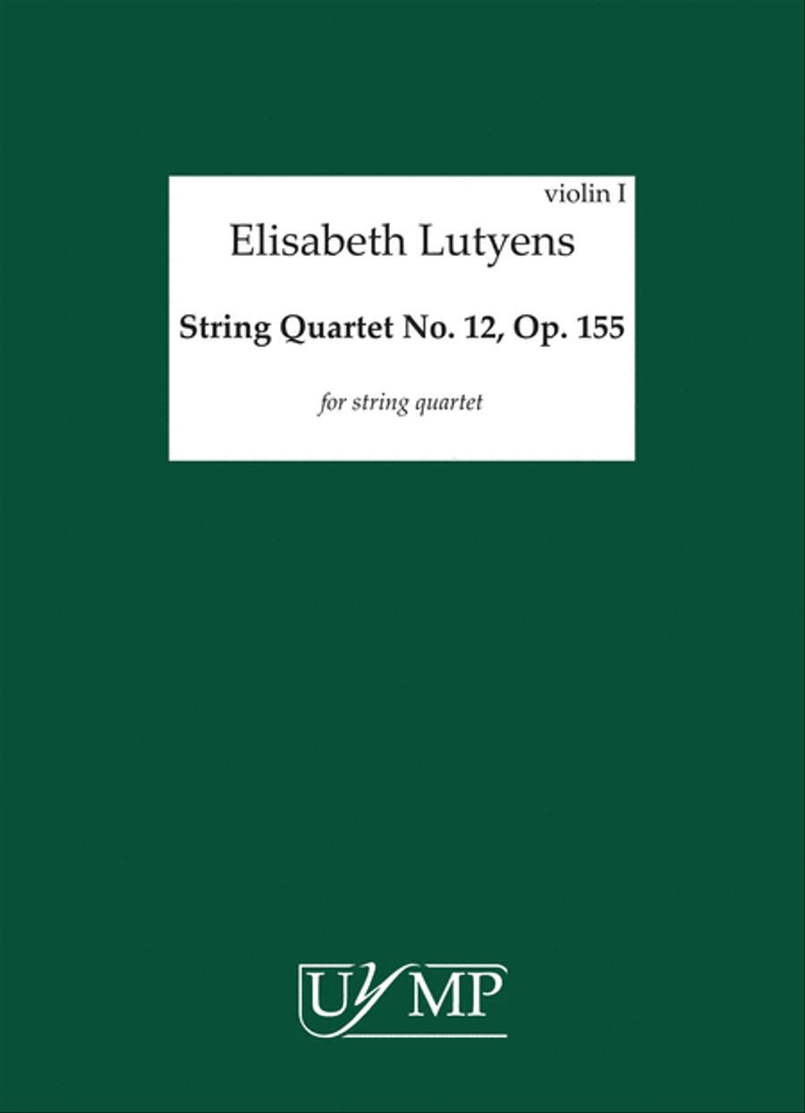 String Quartet No.12 Op.155 String Quartet scores gallery preview page 1