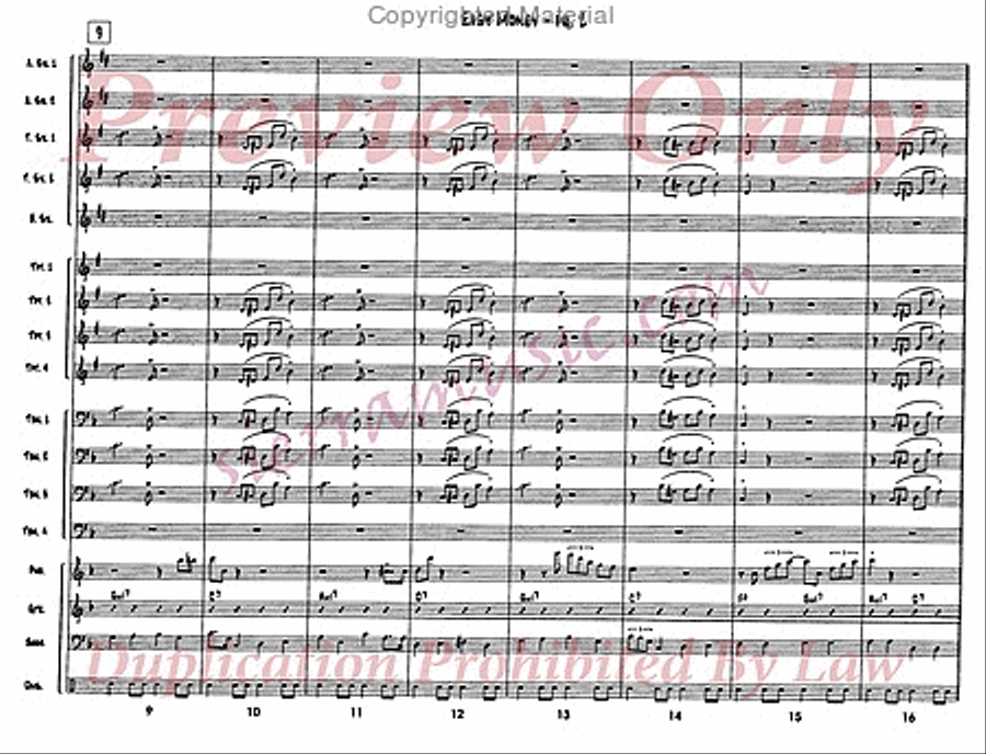 Easy Money Easy Money Big Band scores gallery preview page 3