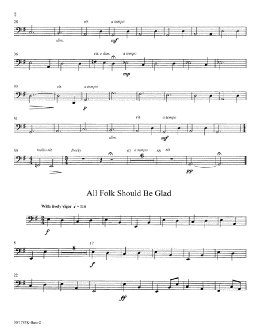 Good King Wenceslas - Inst Parts Choir scores gallery preview page 13