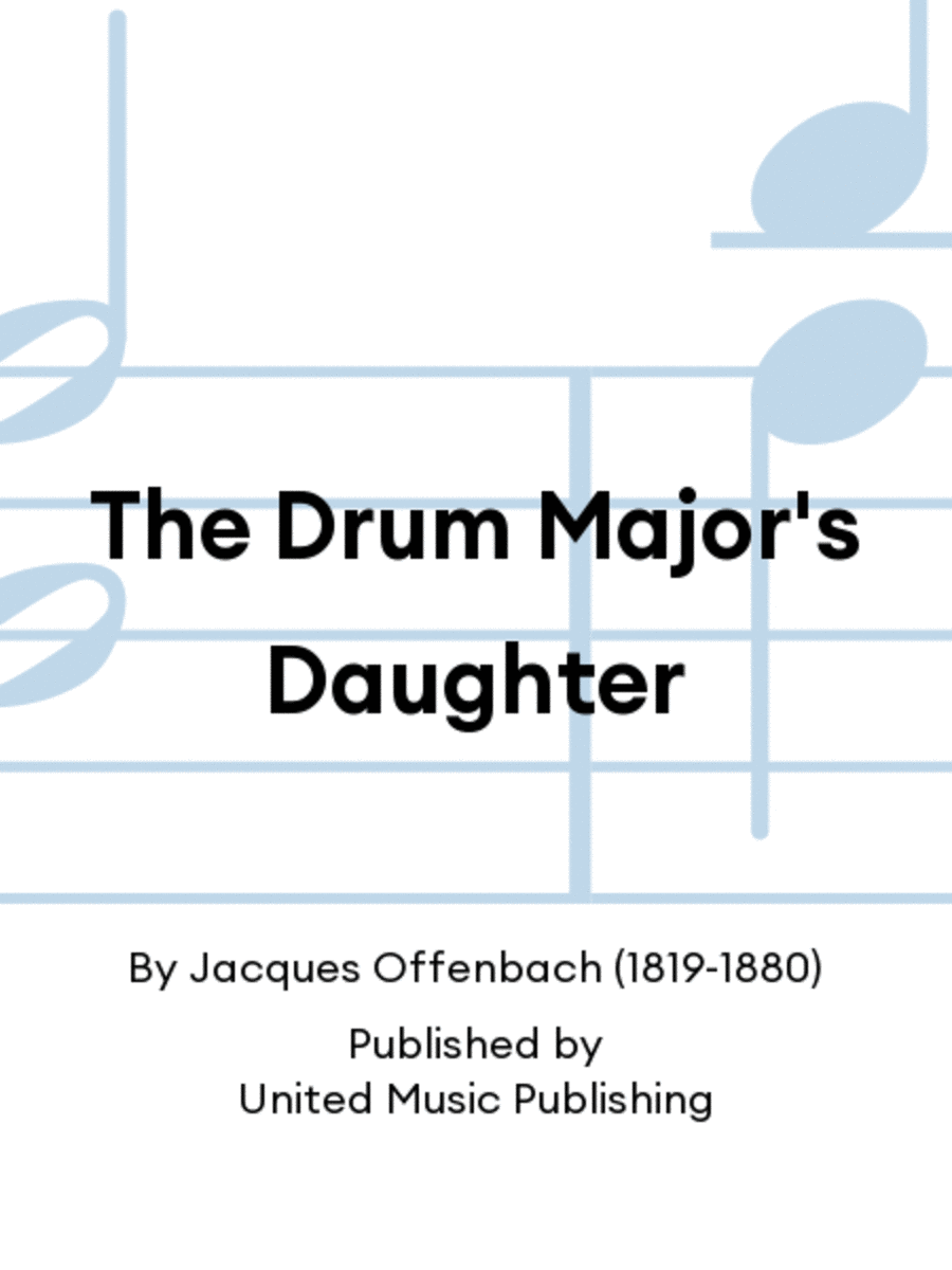 The Drum Major's Daughter Choir scores gallery preview page 1