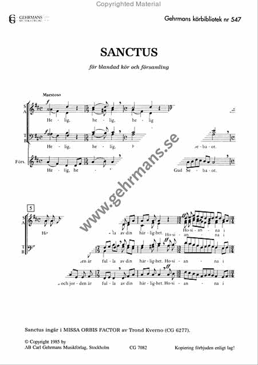 Sanctus Divisi scores gallery preview page 2