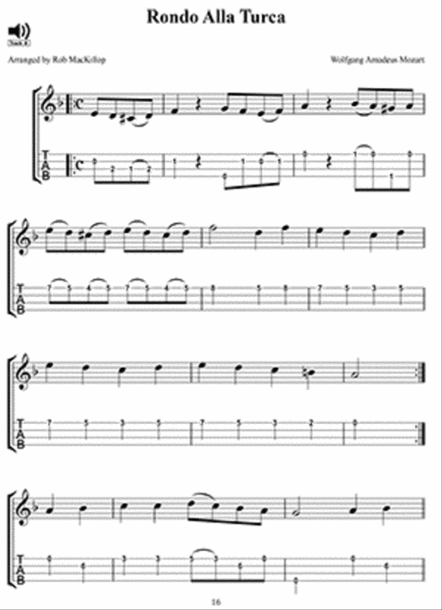 20 Easy Classical Uke Pieces for Kids Ukulele scores gallery preview page 3