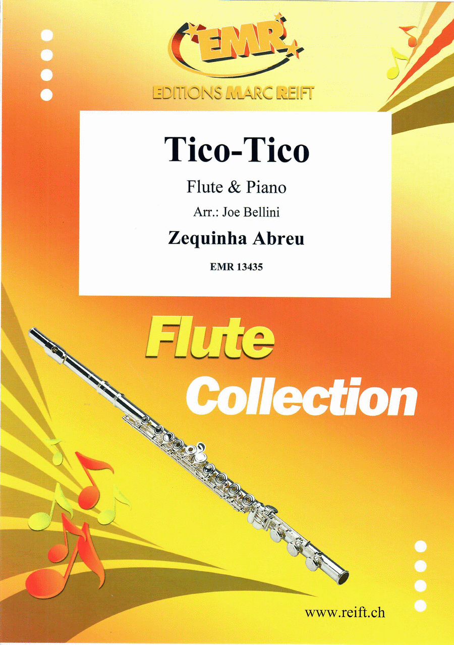 Tico Tico Flute Solo scores gallery preview page 1