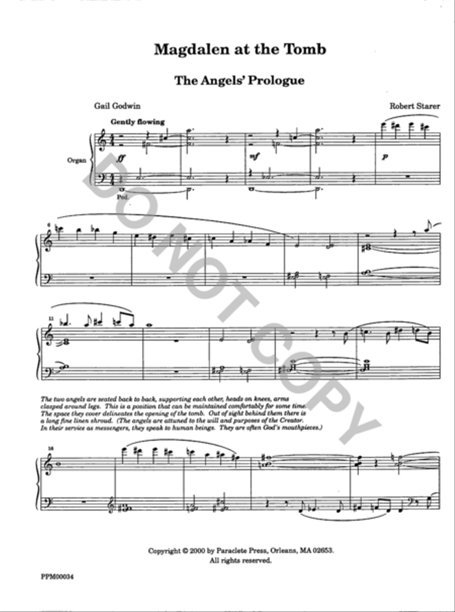 Magdalen at the Tomb Magdalen at the Tomb Choir scores gallery preview page 2