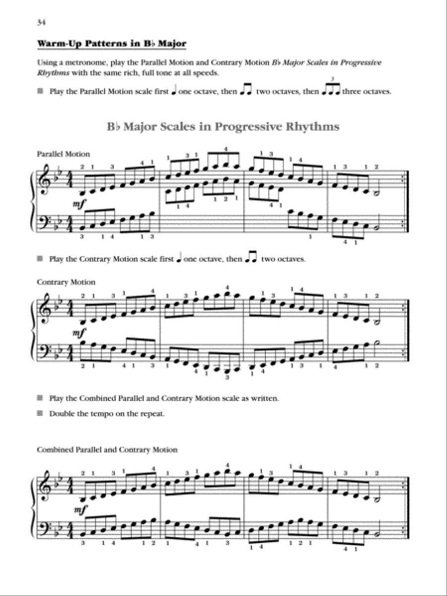 Exploring Piano Classics Technique, Book 4 Piano Method scores gallery preview page 5
