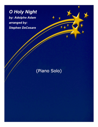 Book cover for O Holy Night (Piano Solo)