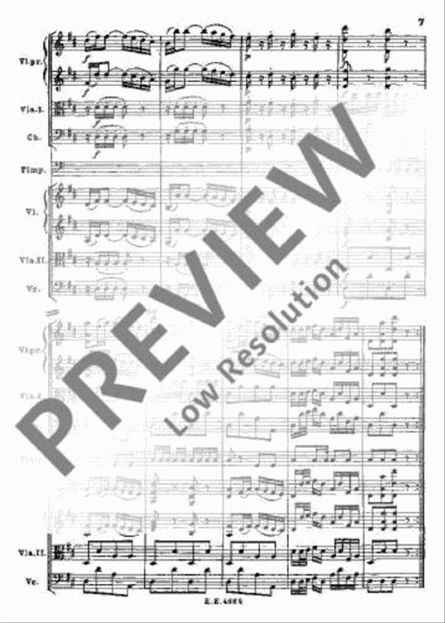 Serenade No. 6 D major Chamber Orchestra scores gallery preview page 12