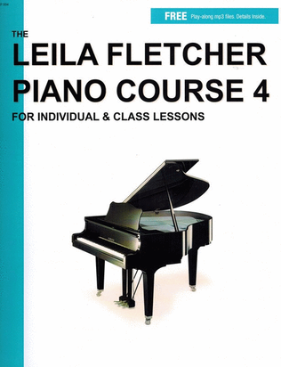 Book cover for Fletcher Piano Course Book 4