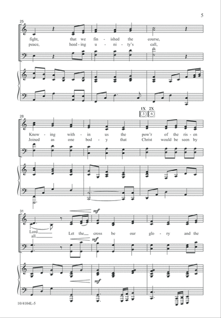 Let It Be Said of Us 4-Part scores gallery preview page 6