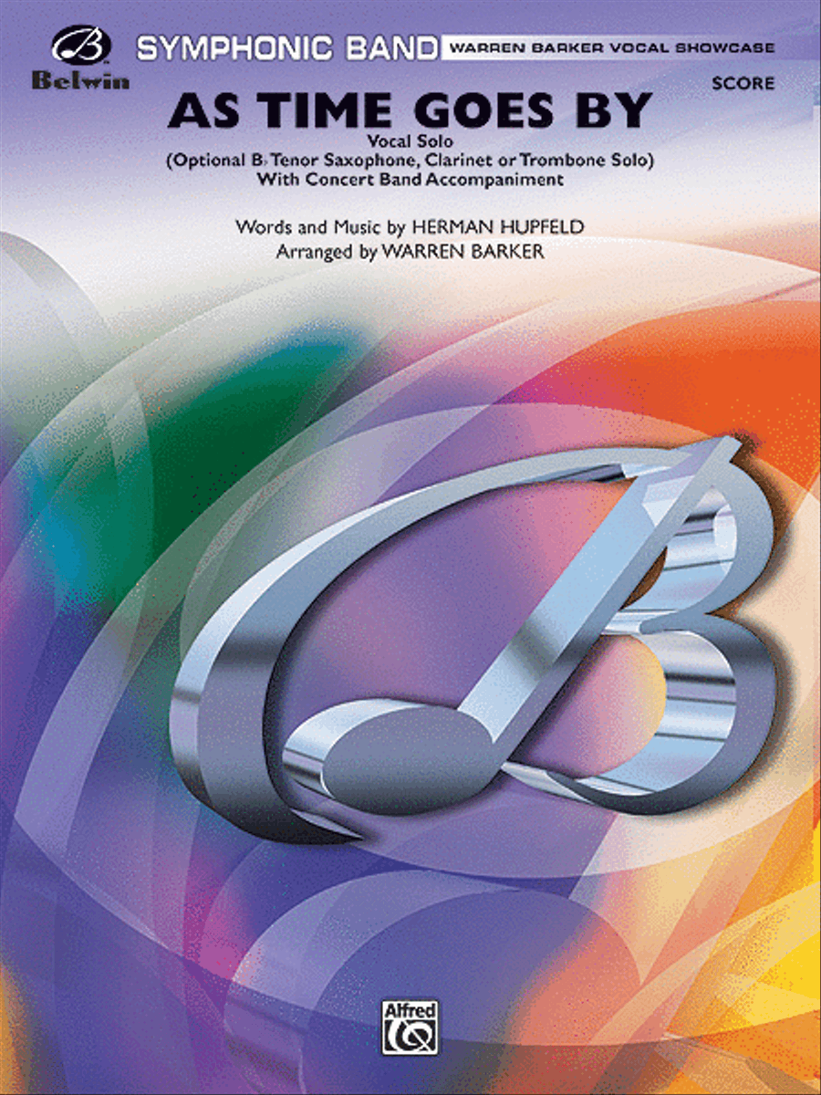 As Time Goes By As Time Goes By Concert Band scores gallery preview page 1