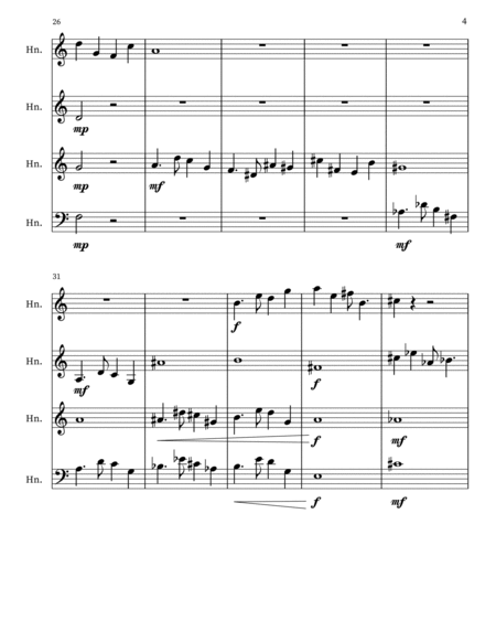Quartet for French Horns image number null