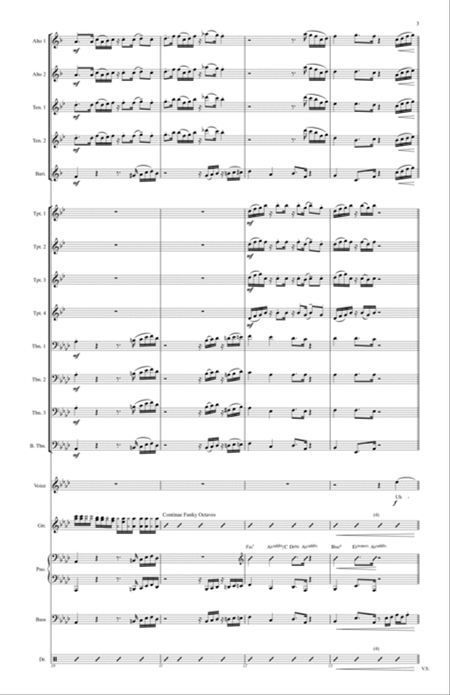 I Want You Back Jazz Ensemble scores gallery preview page 3