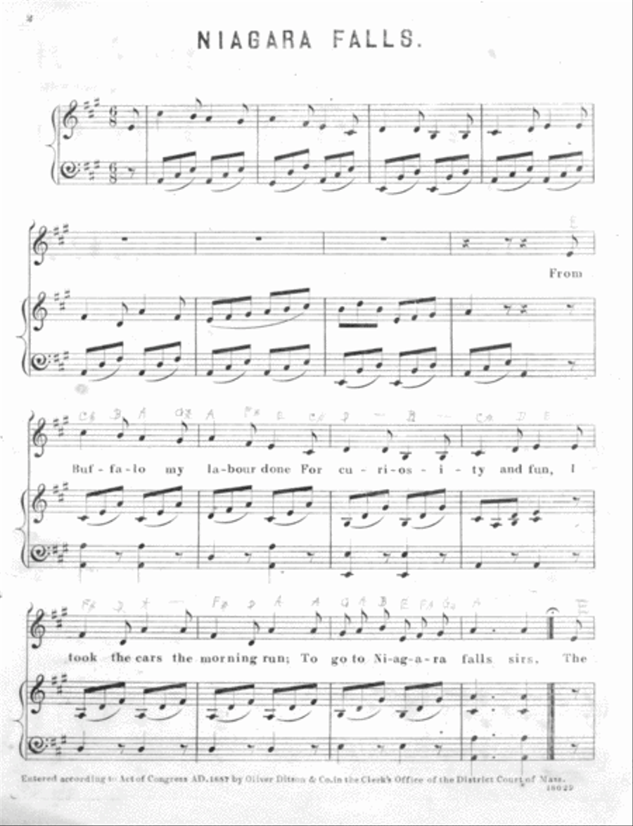 Niagara Falls Voice scores gallery preview page 2