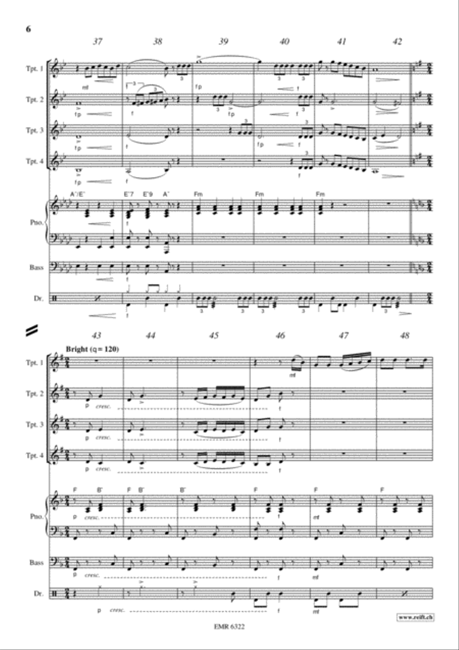 Yankee Doodle Trumpet scores gallery preview page 6