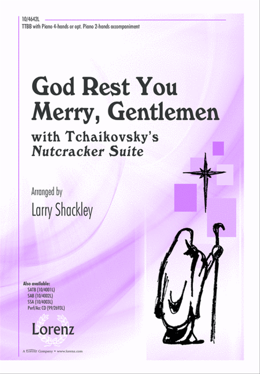 God Rest You Merry, Gentlemen TTBB scores gallery preview page 1