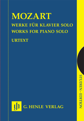 Book cover for Works for Piano Solo