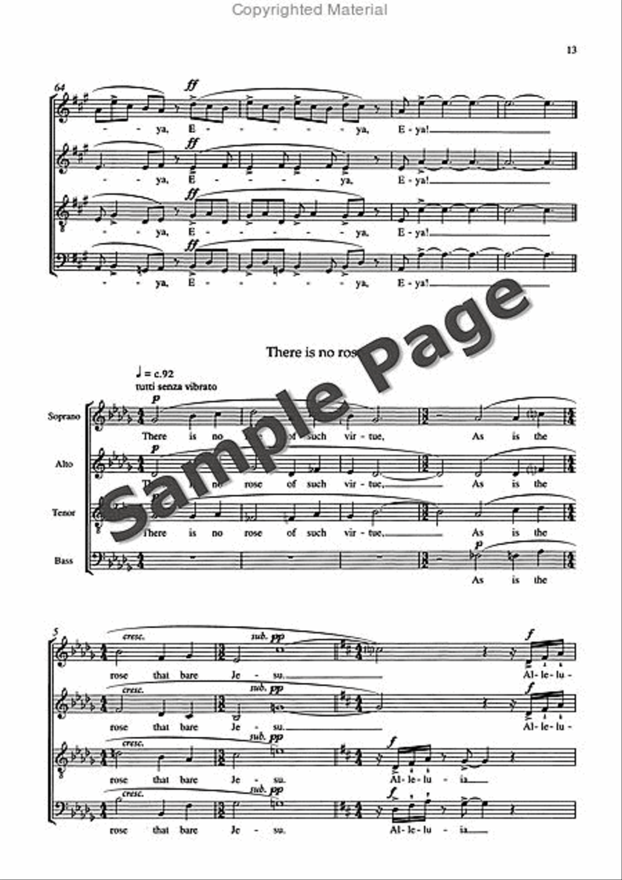 3 Carols 3 Carols 4-Part scores gallery preview page 16