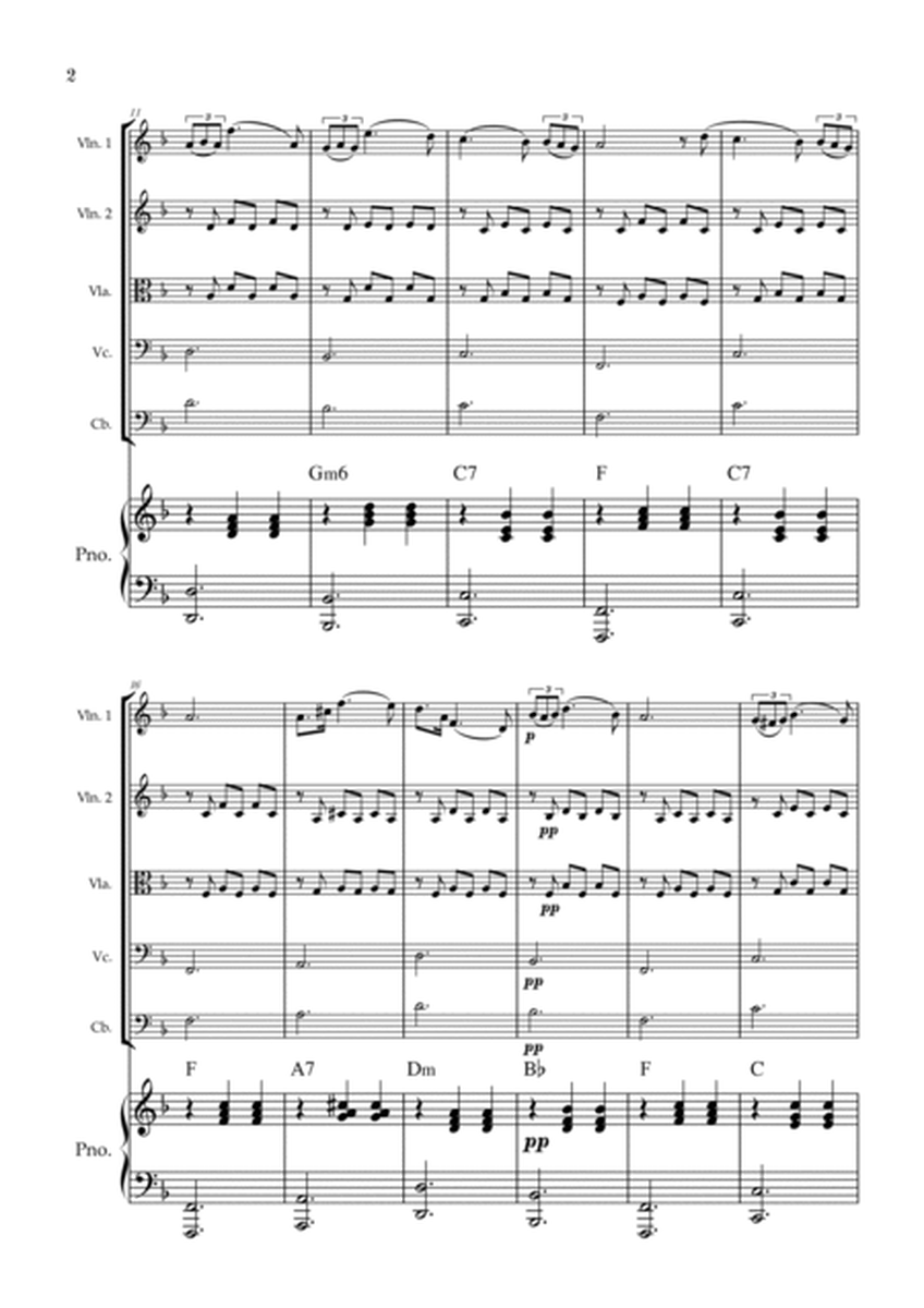 Serenade | Schubert | String Quintet | Piano | Chords image number null