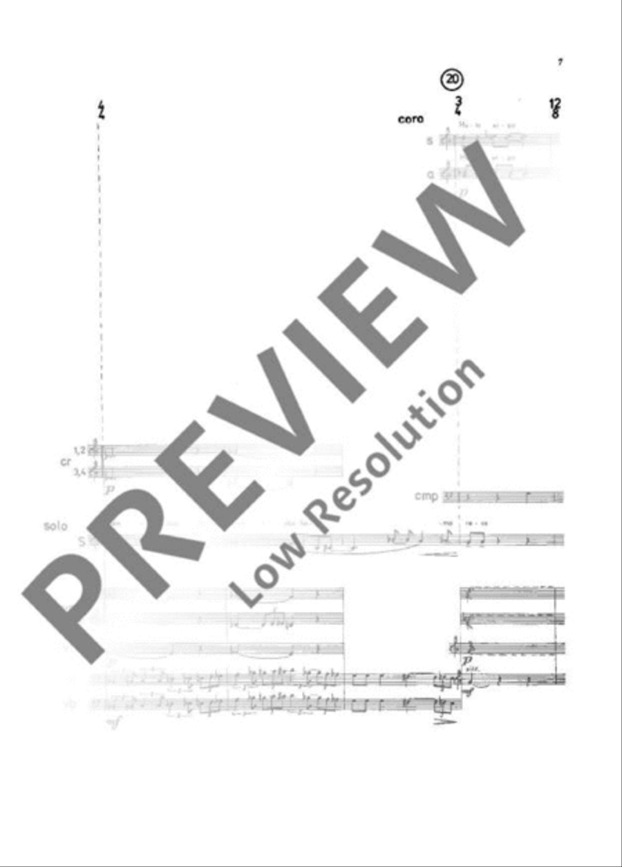 Lacrimosa Lacrimosa 4-Part scores gallery preview page 8