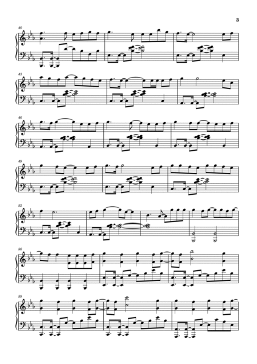 Baby Piano Solo scores gallery preview page 3