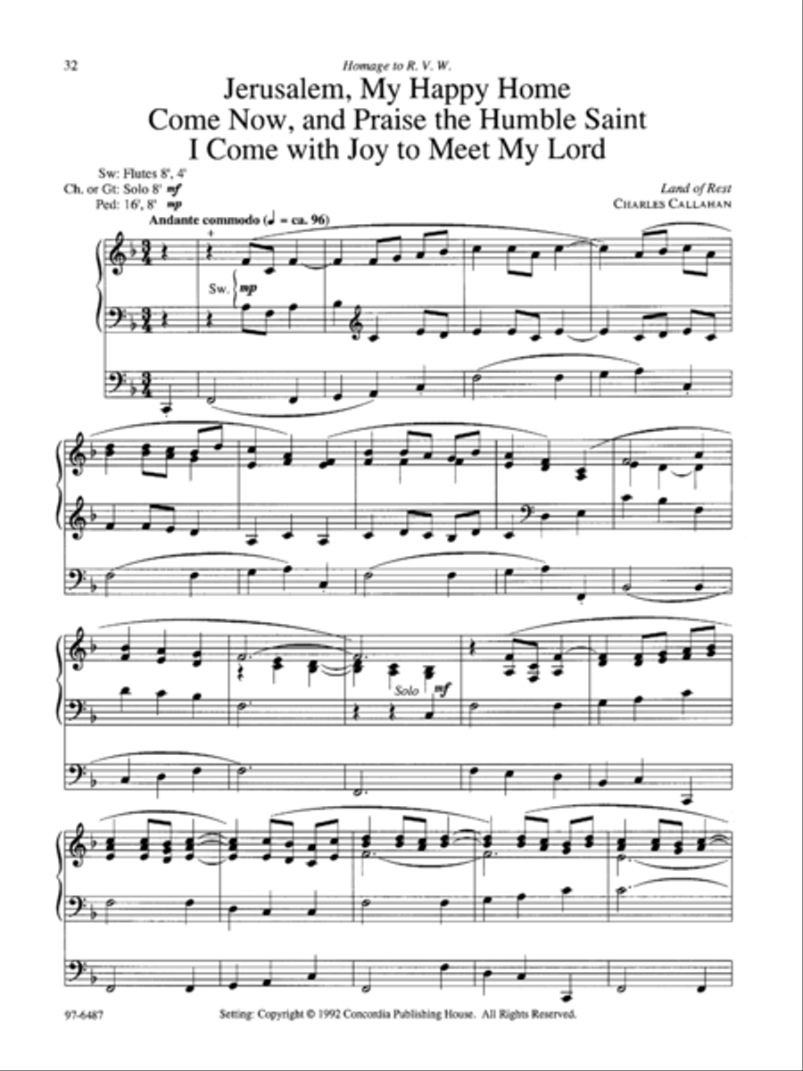 Laudate, Vol. 1 Organ scores gallery preview page 12