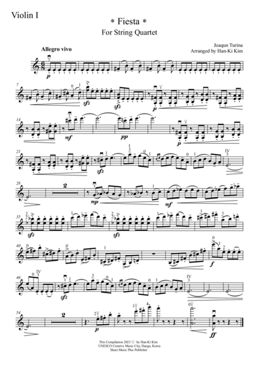 Fiesta (For String Quartet) image number null