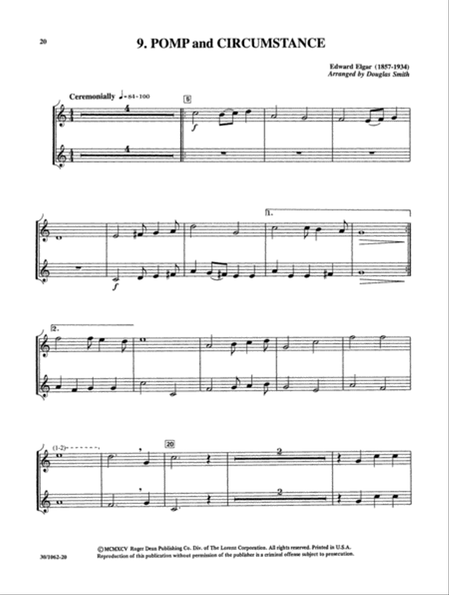 Classics for Trumpet and Keyboard - Trumpet Part Trumpet scores gallery preview page 13