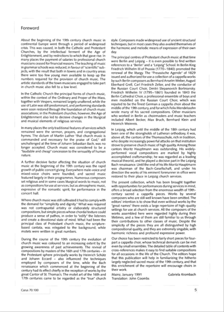 Geistliches Chorbuch der Romantik Choir scores gallery preview page 6