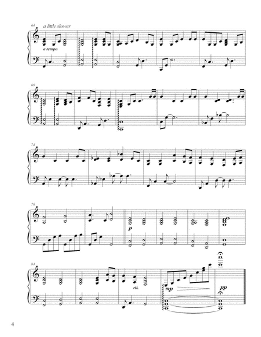 Cupid Blindfolded (Full album sheet music) Piano Solo scores gallery preview page 6