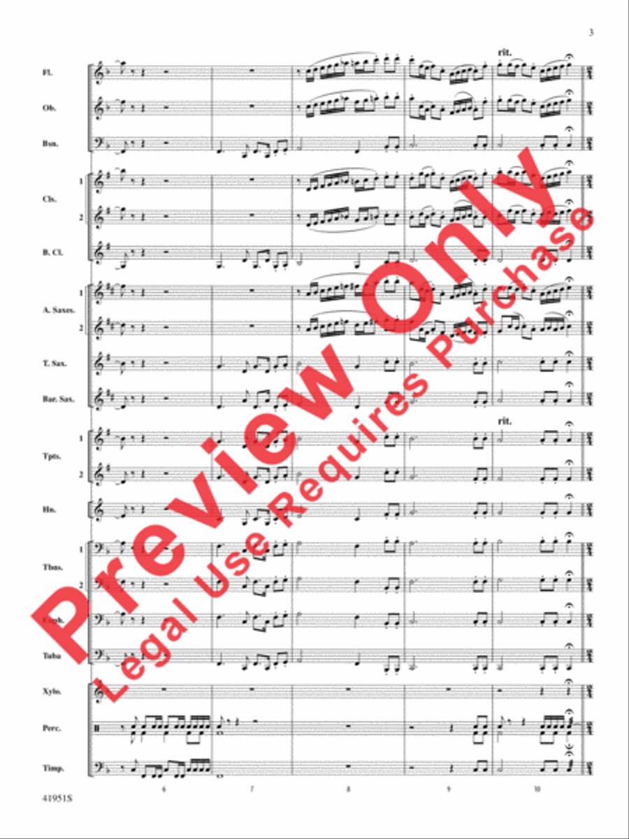 Hobo Train Concert Band scores gallery preview page 4