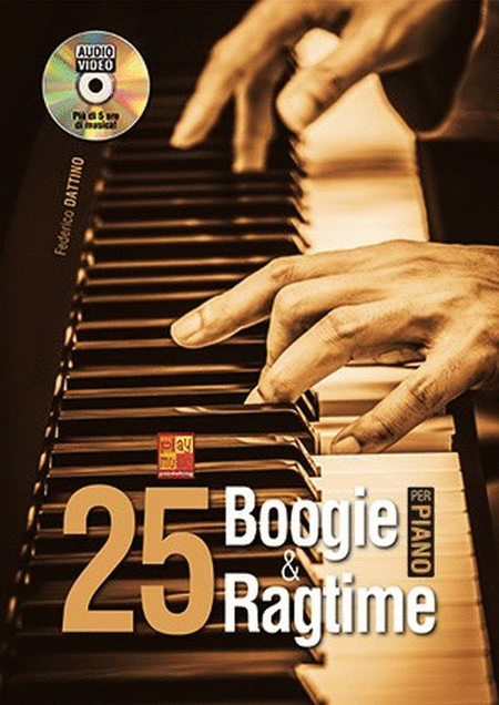 25 boogie e ragtime per pianoforte