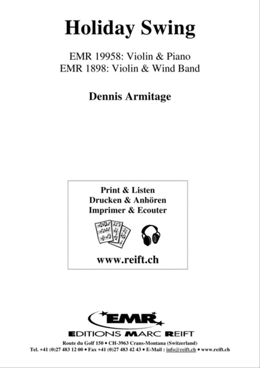 Holiday Swing Holiday Swing Violin Solo scores gallery preview page 2