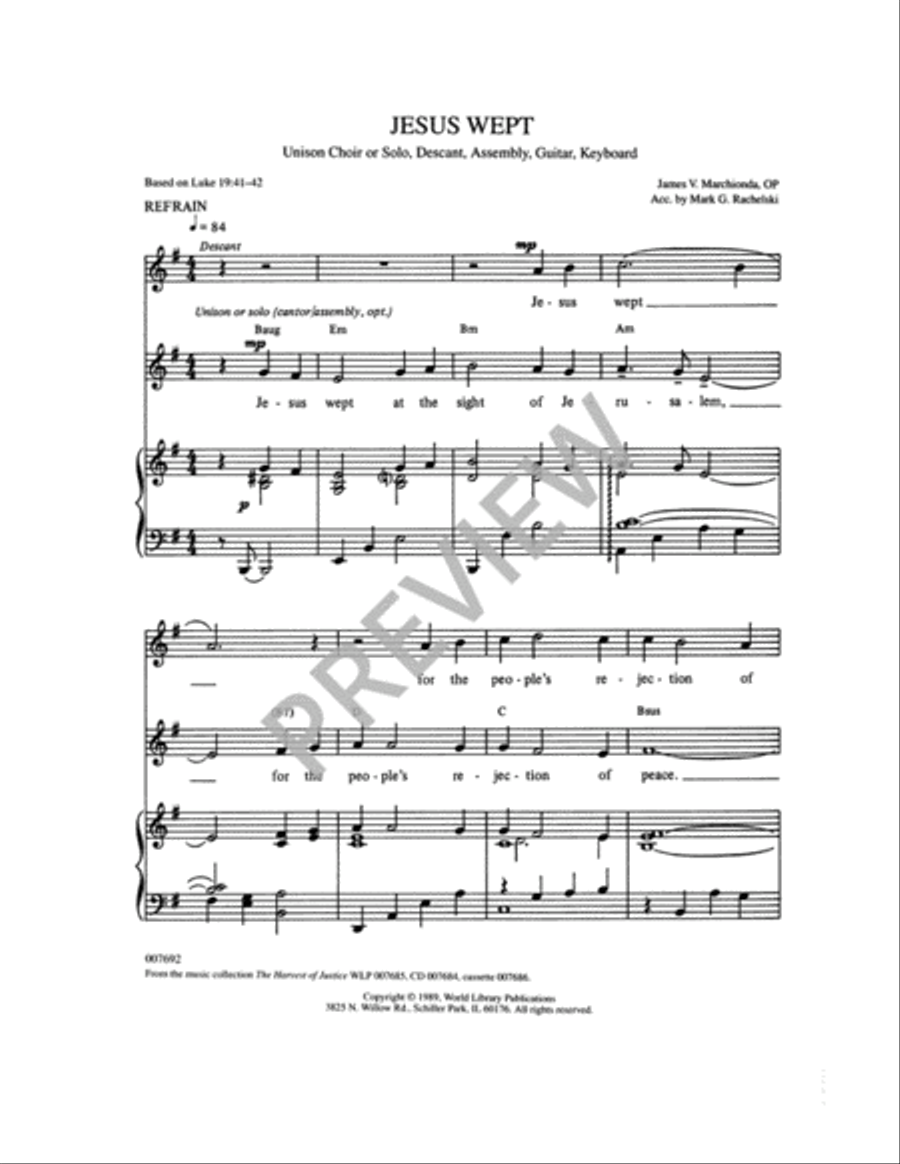 Jesus Wept Jesus Wept Piano scores gallery preview page 7