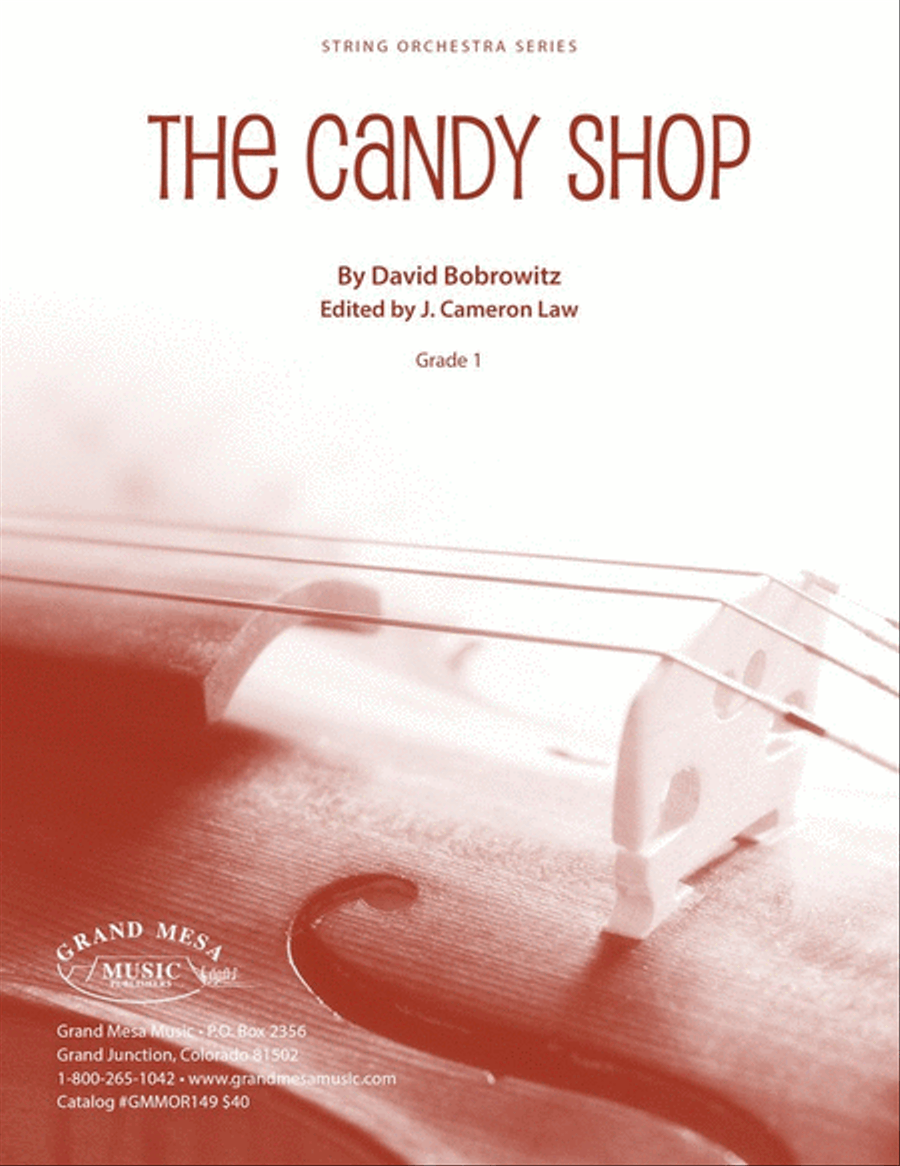 Candy Shop So1 Sc/Pts String Orchestra scores gallery preview page 1