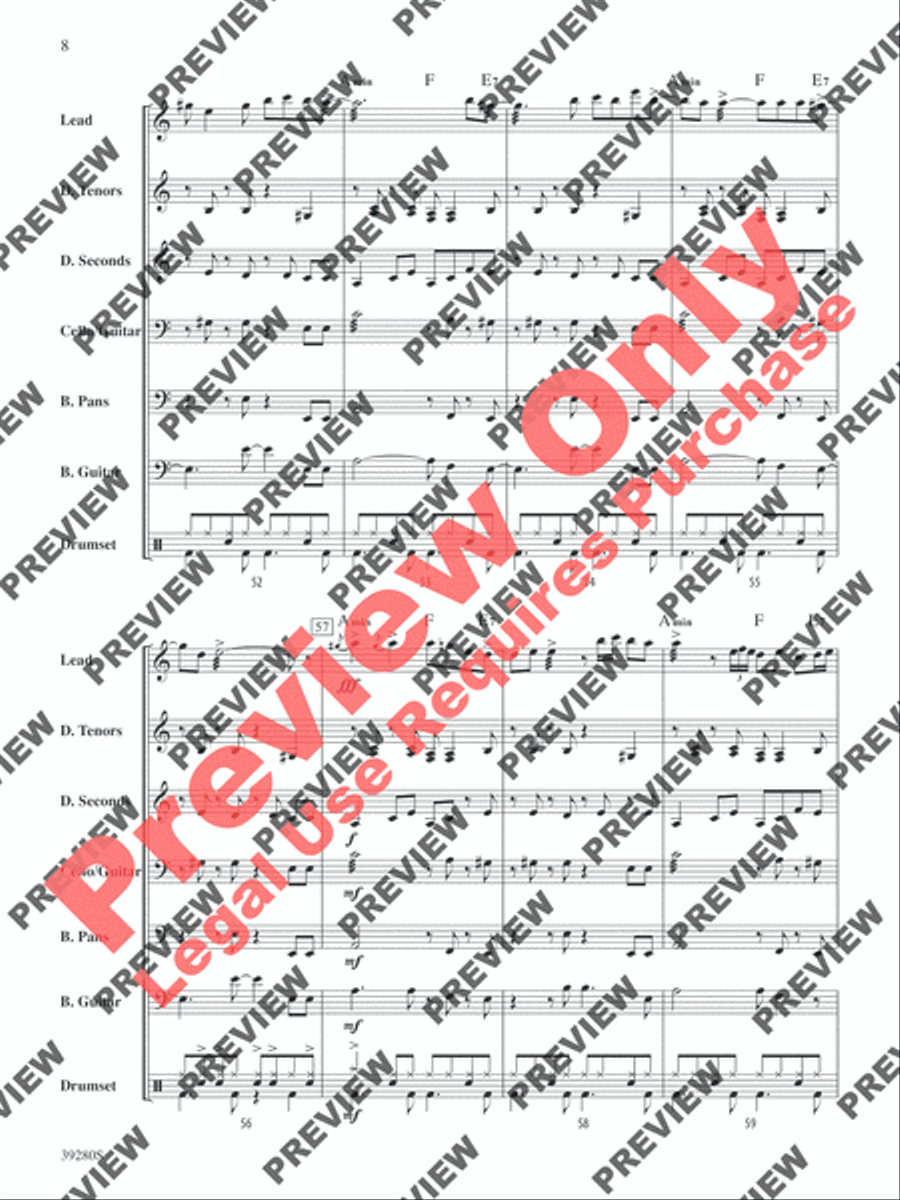 Smooth Smooth Steel Drum Band scores gallery preview page 9