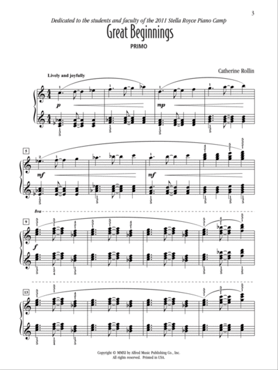 Great Beginnings Great Beginnings Small Ensemble scores gallery preview page 5