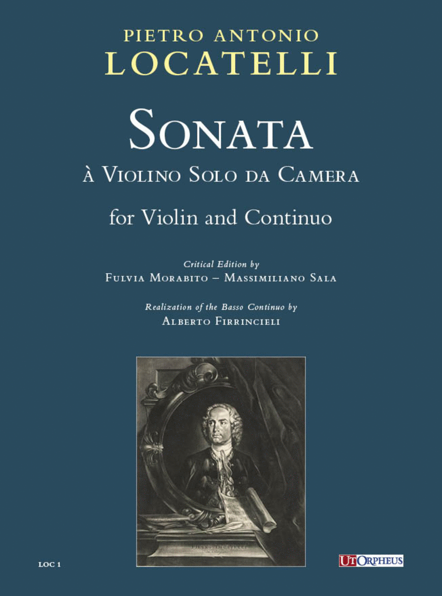 Sonata à Violino Solo da Camera for Violin and Continuo. Critical Edition